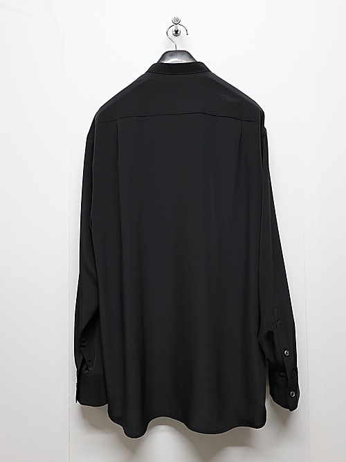 LAD MUSICIAN����å� �ߥ塼�������/DECHINE BAND COLLAR SHIRT/BLACK