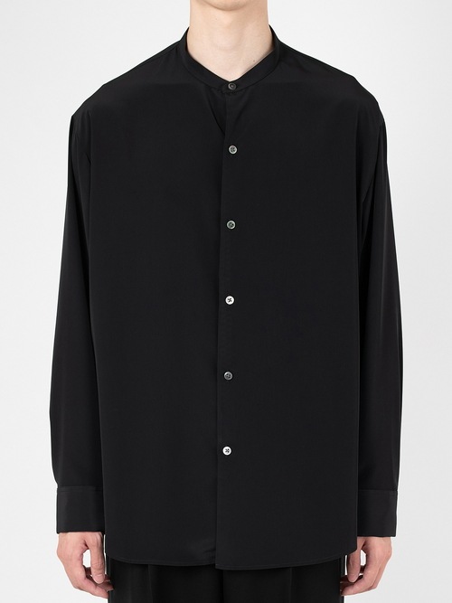 LAD MUSICIAN����å� �ߥ塼�������/DECHINE BAND COLLAR SHIRT/BLACK