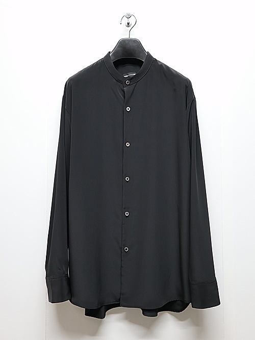 LAD MUSICIAN����å� �ߥ塼�������/DECHINE BAND COLLAR SHIRT/BLACK
