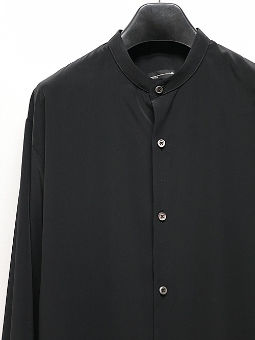 LAD MUSICIAN����å� �ߥ塼�������/DECHINE BAND COLLAR SHIRT/BLACK