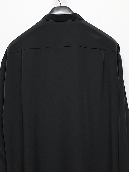 LAD MUSICIAN����å� �ߥ塼�������/DECHINE BAND COLLAR SHIRT/BLACK