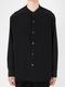 LAD MUSICIAN����å� �ߥ塼�������/DECHINE BAND COLLAR SHIRT/BLACK