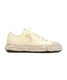 Maison MIHARA YASUHIRO�� PETERSON 23 LOW/original sole canvas garment dye Low-Top sneakers/WHT.