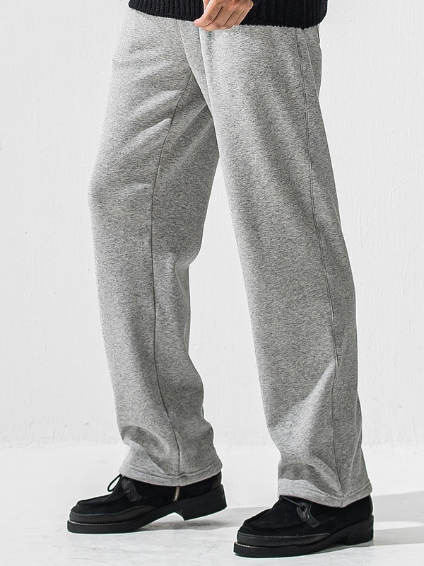 (ͽ���ʡ�11��12������ͽ��/42TH RESOUND CLOTHING���ꥵ����ɥ���������/SEMIWAIDE velours fleece WIDE TUCK PANTS/GREY