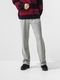 (ͽ���ʡ�11��12������ͽ��/42TH RESOUND CLOTHING���ꥵ����ɥ���������/SEMIWAIDE velours fleece WIDE TUCK PANTS/GREY