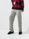 (ͽ���ʡ�11��12������ͽ��/42TH RESOUND CLOTHING���ꥵ����ɥ���������/SEMIWAIDE velours fleece WIDE TUCK PANTS/GREY
