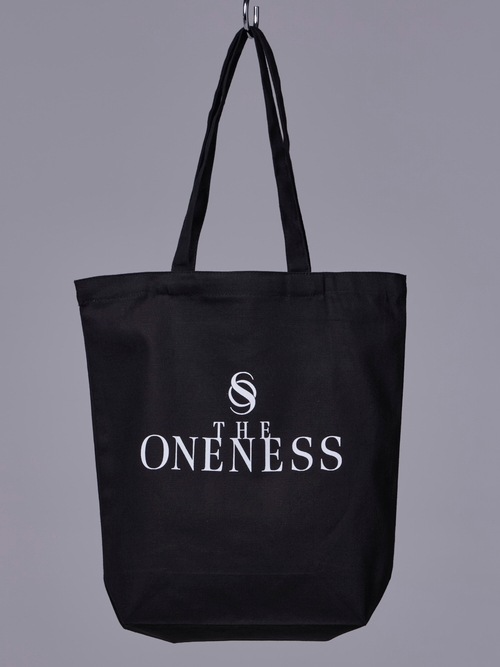 �㴰���THE ONENESS�������ͥ�/ǽ��Ⱦ���Ͽ����������ƥ��� Organic Cotton Canvas Tote Bag/Black