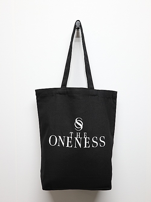 �㴰���THE ONENESS�������ͥ�/ǽ��Ⱦ���Ͽ����������ƥ��� Organic Cotton Canvas Tote Bag/Black