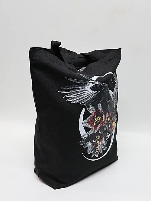 �㴰���THE ONENESS�������ͥ�/ǽ��Ⱦ���Ͽ����������ƥ��� Organic Cotton Canvas Tote Bag/Black