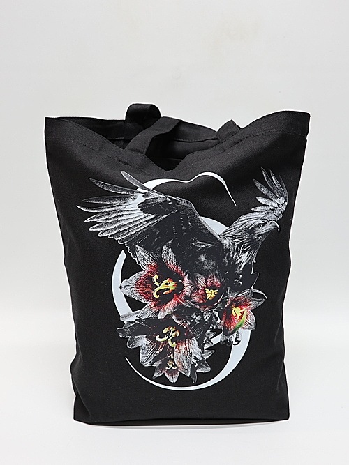 �㴰���THE ONENESS�������ͥ�/ǽ��Ⱦ���Ͽ����������ƥ��� Organic Cotton Canvas Tote Bag/Black