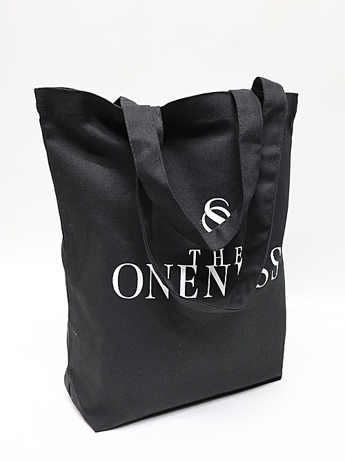 �㴰���THE ONENESS�������ͥ�/ǽ��Ⱦ���Ͽ����������ƥ��� Organic Cotton Canvas Tote Bag/Black
