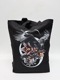 �㴰���THE ONENESS�������ͥ�/ǽ��Ⱦ���Ͽ����������ƥ��� Organic Cotton Canvas Tote Bag/Black