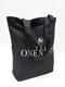 �㴰���THE ONENESS�������ͥ�/ǽ��Ⱦ���Ͽ����������ƥ��� Organic Cotton Canvas Tote Bag/Black