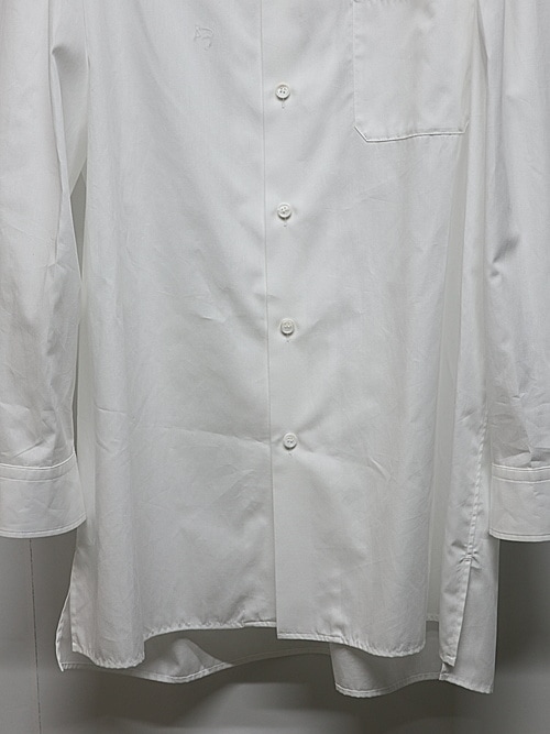 Ground Y�����饦��ɥ磻/50/- BROAD STAND COLLAR SHIRT/WHITE