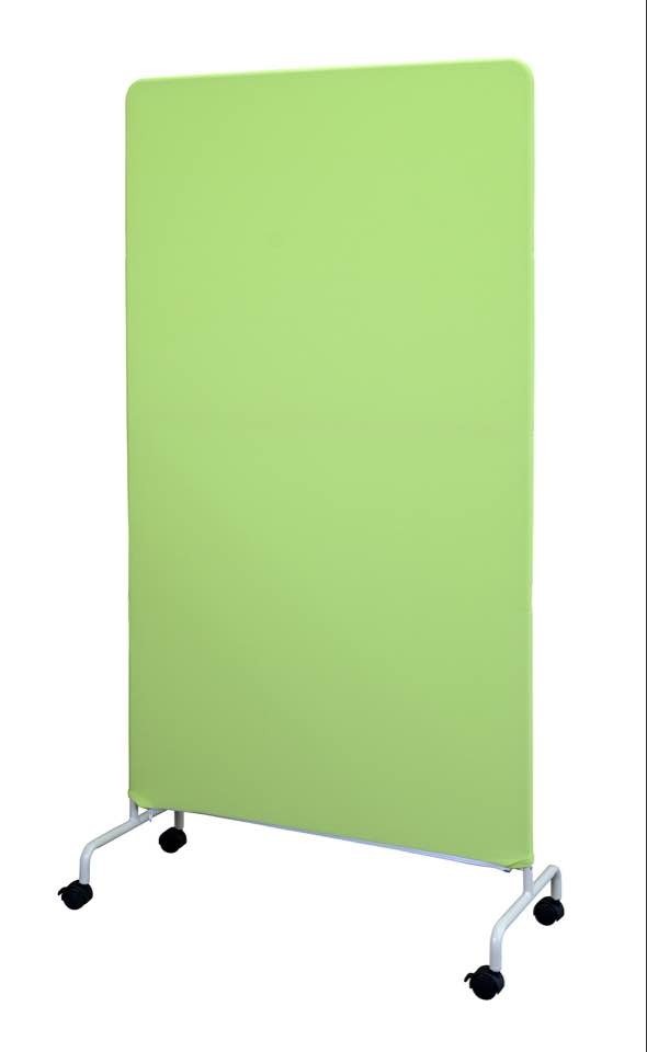 簡易スクリーンパーティション 衝立 W900*H1800mm キャスター付きロー