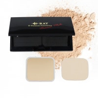 【レフィル・パフ・ケースセット】 【メール便 送料無料】D-プレミアムファンデーション (本製品）10g