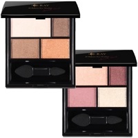 アイシャドウ  パレット 4色 イエベ ブルべ ベージュ ブラウン ピンク パープル ハイライト 〈 アイシャドウ パレット 〉 天然由来 石鹸オフ 高密着 日常使い 保湿 日本製 コスメ ヒアルロン酸 セラミド ホホバ種子油 D-RAY