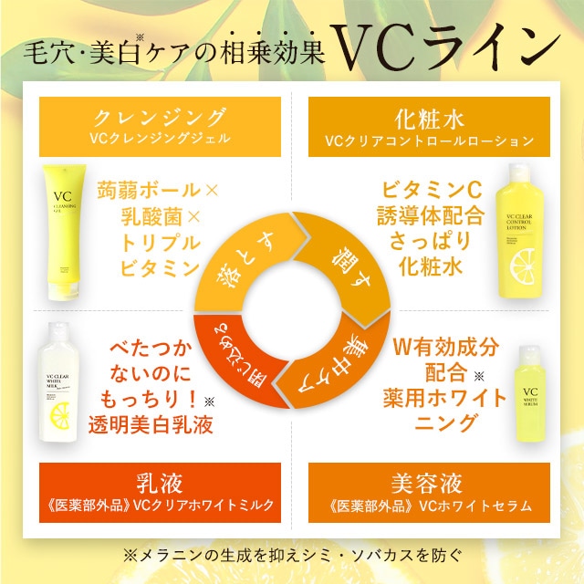 クリアホワイトミルク＜美容乳液＞ VC041 │ 通販 │ シャルレ