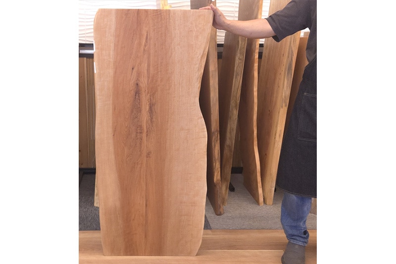 アサダ　接ぎ板 オイル仕上げ