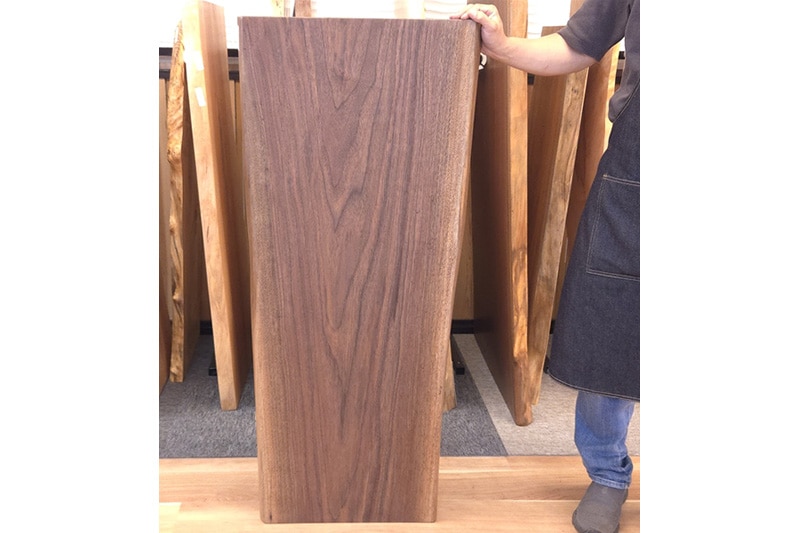 ブラックウォルナット　1枚板 オイル仕上げ