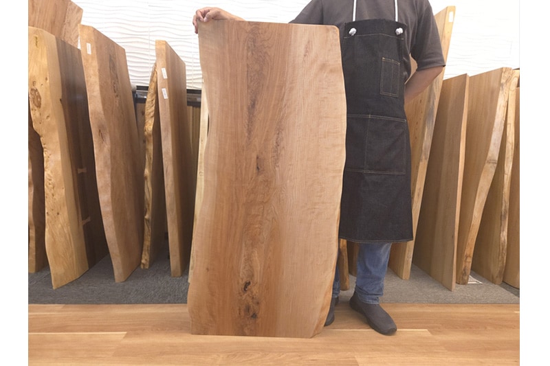 浅田　一枚板　ローテーブル用　オイル仕上げ