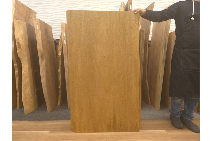 モビンギ　一枚板　ローテーブル用　オイル仕上げ