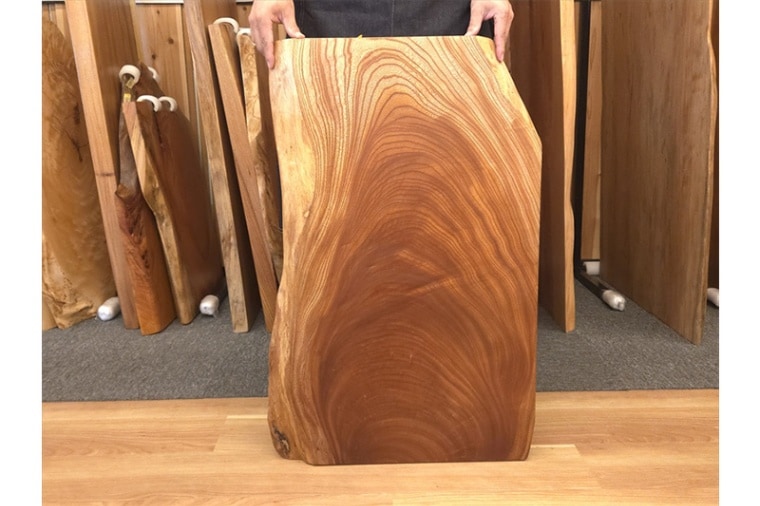 欅　一枚板　ローテーブル用　オイル仕上げ