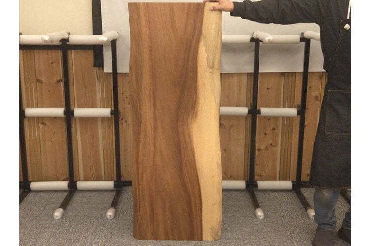 モンキーポッド　一枚板　ローテーブル用　オイル仕上げ