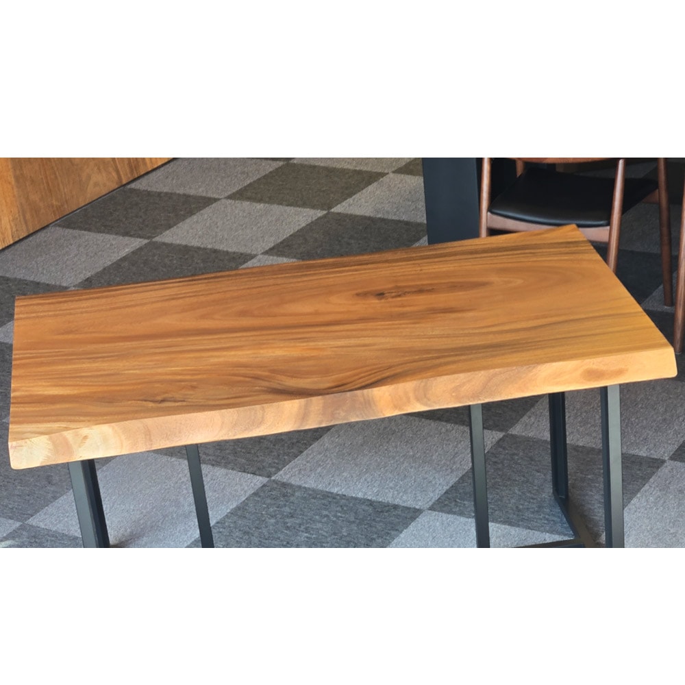 モンキーポッド ダイニングテーブル 一枚板 ウレタン塗装(艶なし)