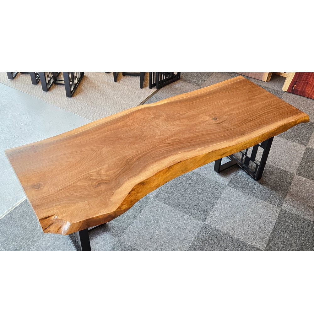 ブラックウォルナット テーブル ウレタン塗装つや消し