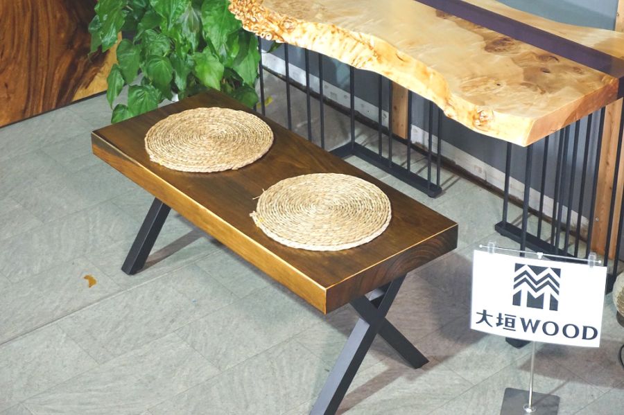 岩泉純木家具 無垢材テーブル脚 2WAY仕様 一枚板対応 オイル仕上げ