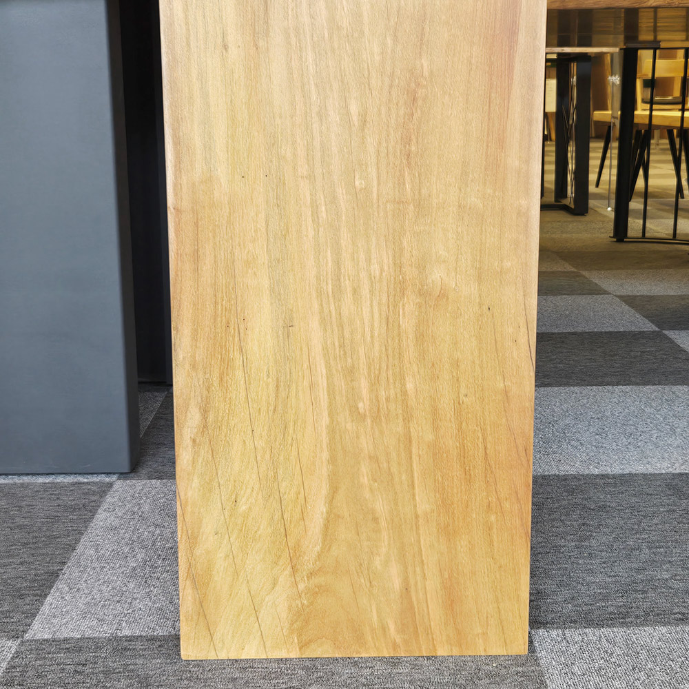 タモ ベンチ用一枚板 オイル仕上げ | ベンチ | 大垣WOOD