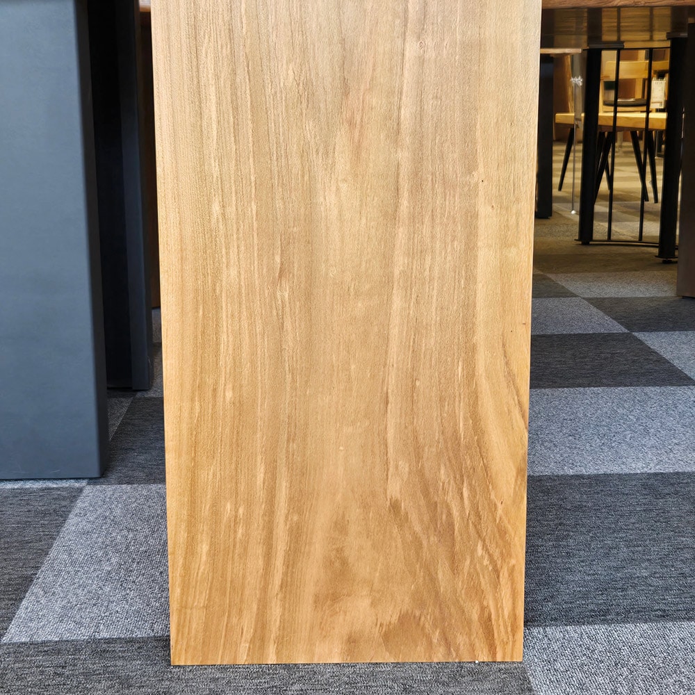 タモ ベンチ用一枚板 オイル仕上げ | ベンチ | 大垣WOOD