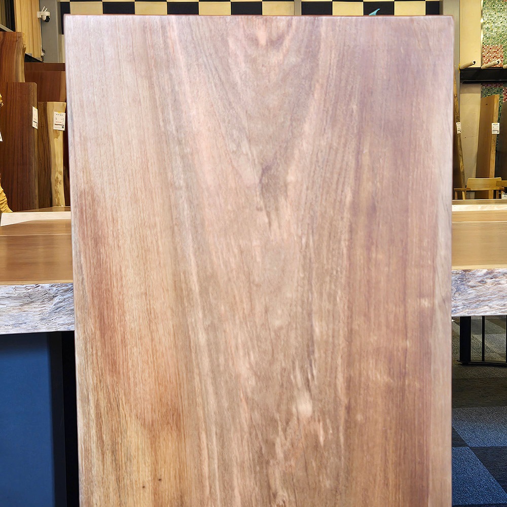 タモ ベンチ用一枚板 オイル仕上げ | ベンチ | 大垣WOOD