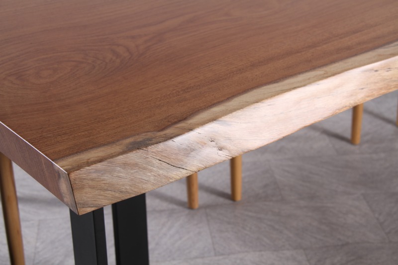 クウイラ(メルバウ) 1枚板 ウレタン仕上げ 6人掛け