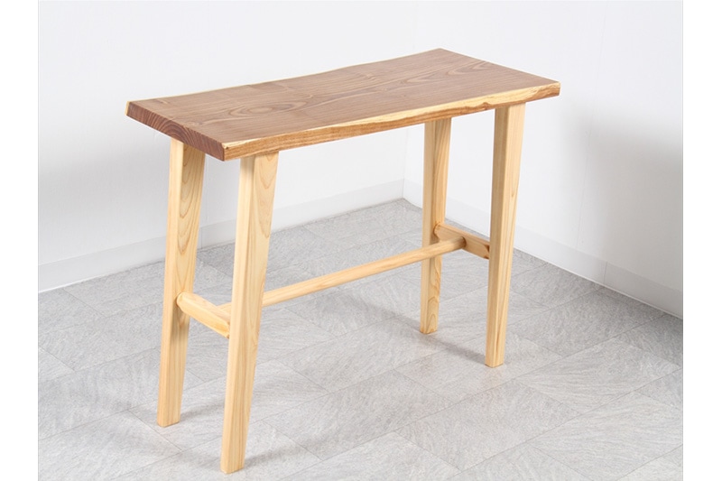 槐 テーブル 1枚板 オイル仕上げ | 一枚板テーブル | 大垣WOOD