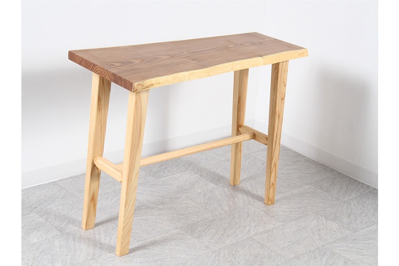 槐 テーブル 1枚板 オイル仕上げ | 一枚板テーブル | 大垣WOOD