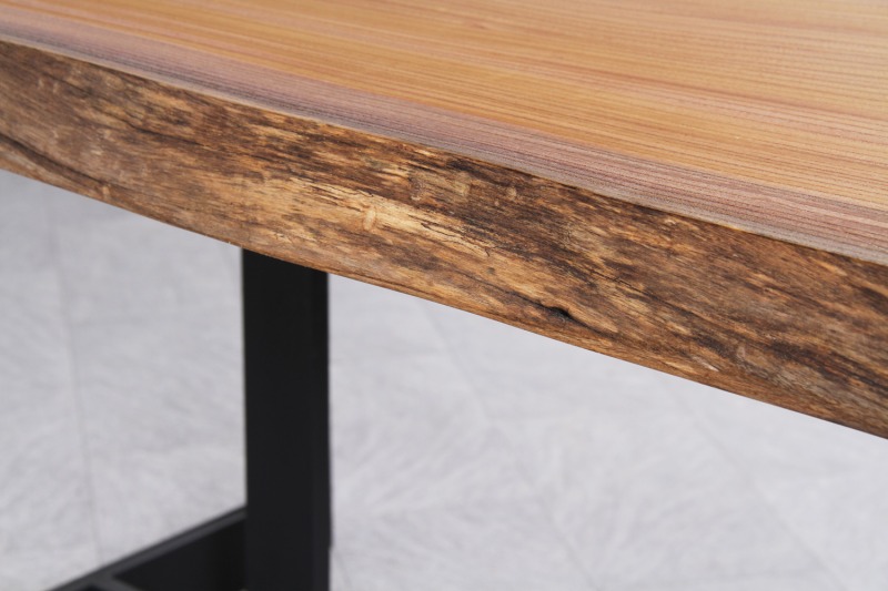 欅(けやき) 1枚板 オイル仕上げ 6人掛け