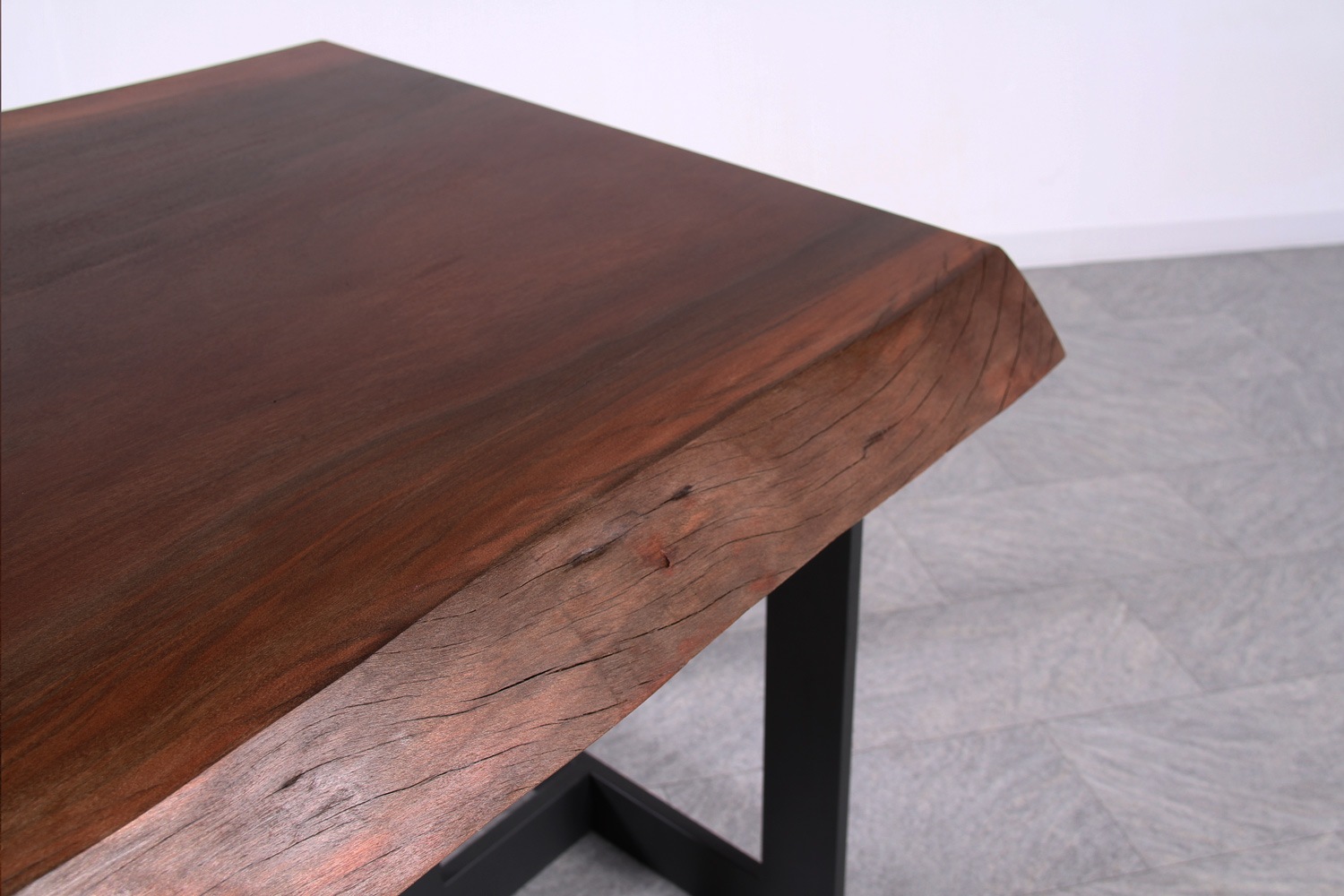 ゴールドニア 1枚板 オイル仕上げ 4人掛け