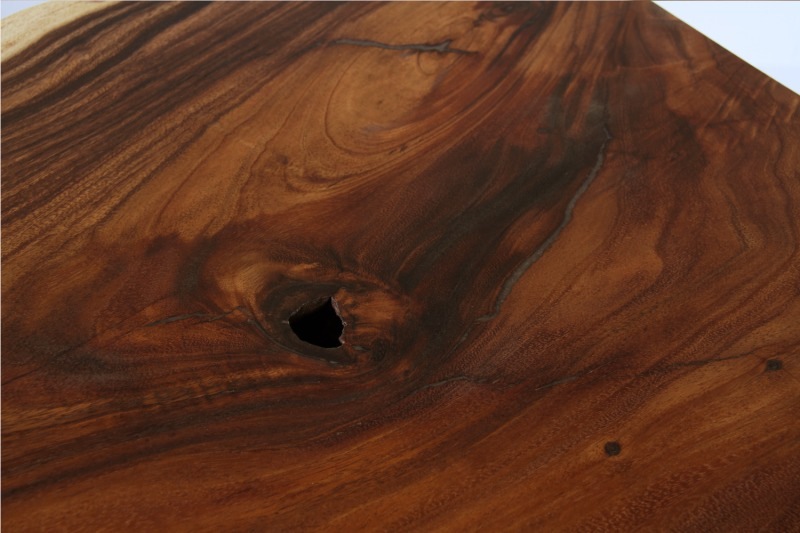 モンキーポッド 1枚板 オイル仕上げ 4-6人掛け