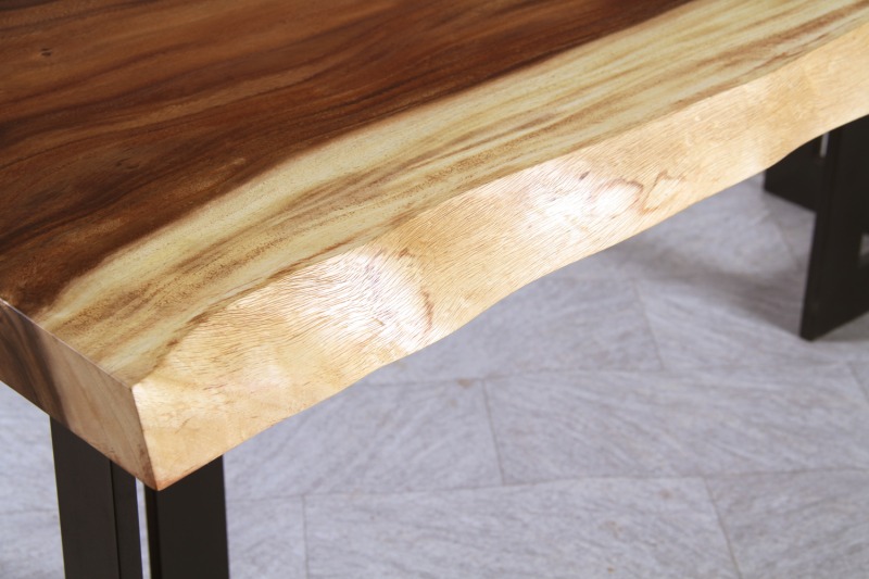 モンキーポッド 1枚板 オイル仕上げ 4-6人掛け