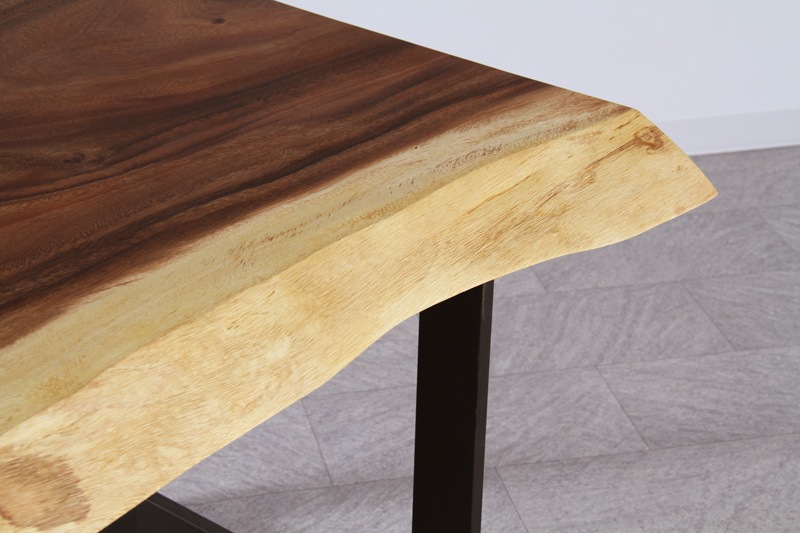 モンキーポッド 1枚板 オイル仕上げ 4人掛け