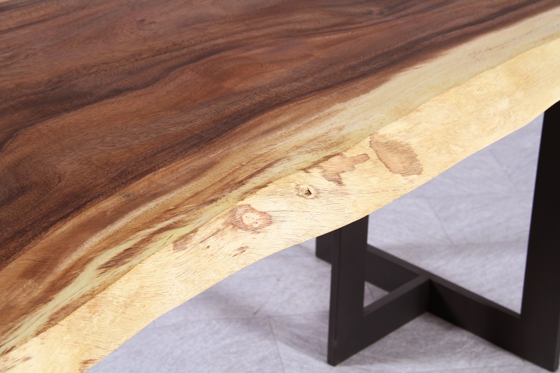 モンキーポッド 1枚板 オイル仕上げ 4人掛け