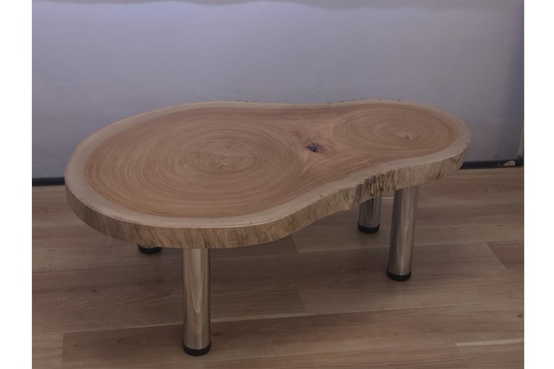 欅 一枚板 ローテーブル 124cm幅 欅 ローテーブル 一枚板テーブル 一枚板 | ローテーブル | 大垣WOOD