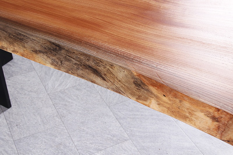 欅(けやき) 1枚板 オイル仕上げ 6人掛け