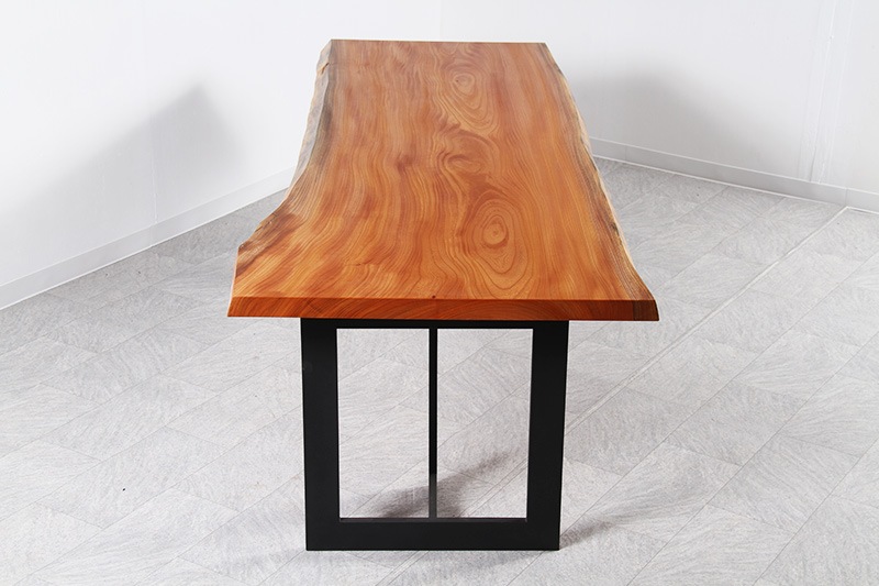 欅(けやき) 1枚板 オイル仕上げ 6人掛け