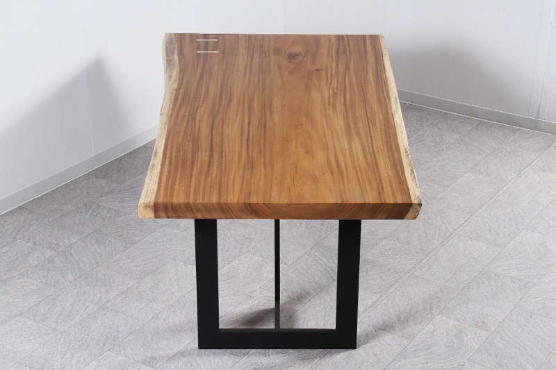 モンキーポッド 1枚板 ウレタン仕上げ 4人掛け