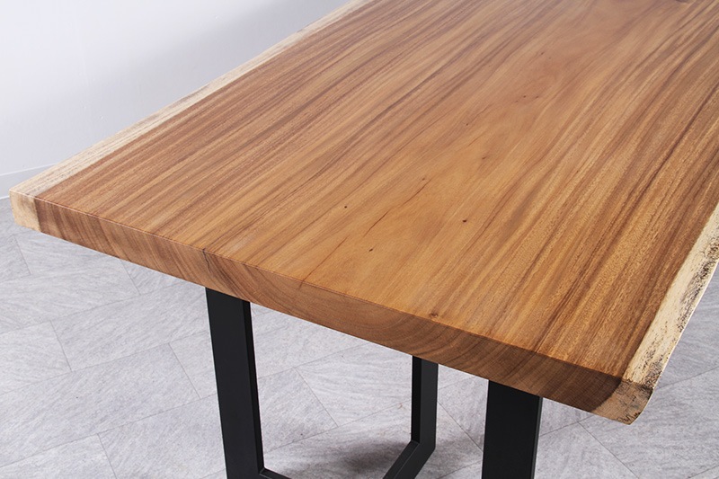 モンキーポッド 1枚板 ウレタン仕上げ 4人掛け