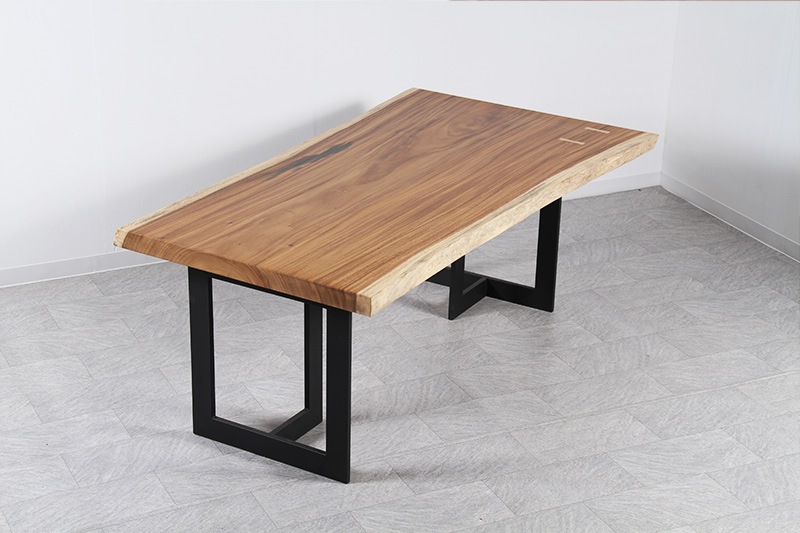 モンキーポッド 1枚板 ウレタン仕上げ 4人掛け