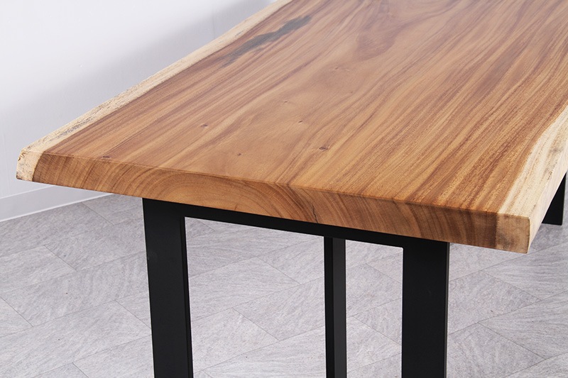 モンキーポッド 1枚板 ウレタン仕上げ 4人掛け